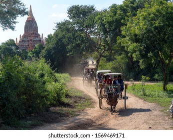  Bagan Myanmar - The Images Of   Pagan Kingdom ,people& Temple,Nov 2019