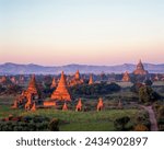 Bagan Temples and Pagodas on the Bagan Plains: Myanmar (Burma)