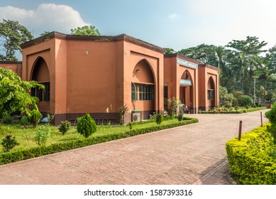 BAGERHAT,BANGLADESH - OCTOBER 31,2019 - View At The Museum Building In Bagerhat. Bagerhat Is Town And District In South-western Bangladesh.