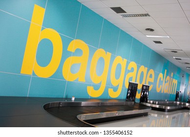 the Baggage Claim Area at Airport