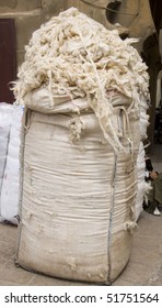 Bagged Raw Wool, Morocco, Fes