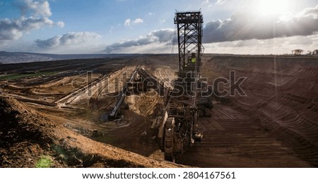 Bagger 288 machine Bucket Wheel Excavator - Coal Mining Excavation