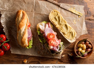 Baguette Deli Sandwich