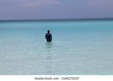 Bahamas Half Moon Cay May 2022
Ocean Rescue Life Guard On Patrol.