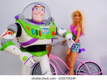 buzz lightyear and barbie