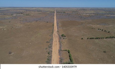 Baidoa Somalia 17, 2019: Aerial View Photo Of Bula Jaw Village 20 Km North Of Baidoa South West State Somalia, The Photo Shows The Devastation Of The Drought.