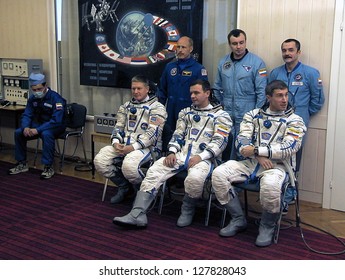 Baikonur October 31 First Crew International Stock Photo 127828043 ...