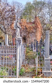 Baikove Cemetery In Kyiv Ukraine