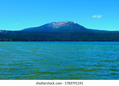 Bailey By The Blue - Mt. Bailey - Cascade Range - Looking West Across Diamond Lake, OR