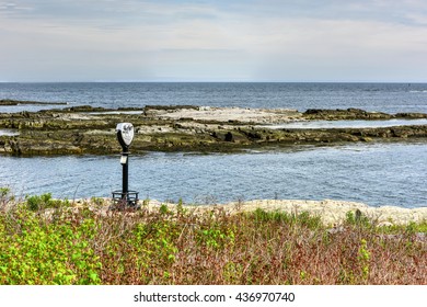 Bailey Island In Casco Bay, Maine.