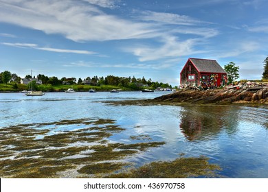 Bailey Island In Casco Bay, Maine.