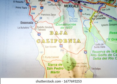 Baja California Map Images Stock Photos Vectors Shutterstock