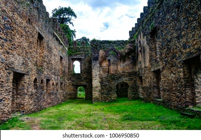 Bakaffa's Palace In Fasil Ghebbi At Gondar, Ethiopia