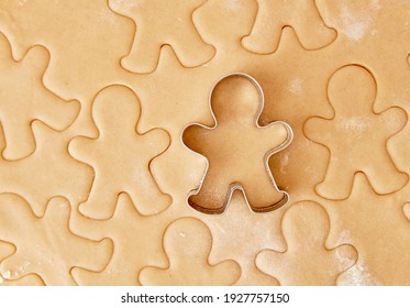 bake Christmas gingerbread cookies, cooking in the kitchen. - Powered by Shutterstock