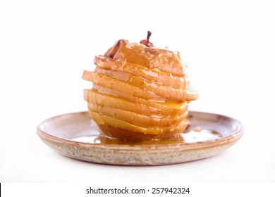 Baked Apple With Syrup