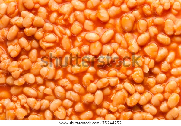 Baked beans background\
pattern