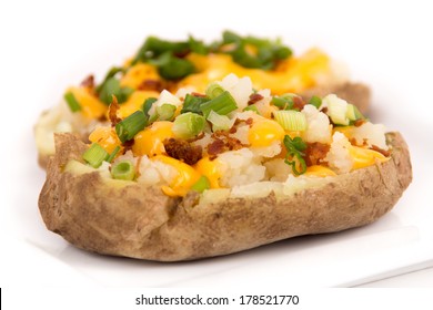 Baked Cheese Stuffed Potato