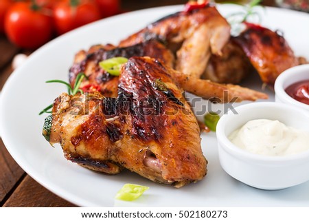 Similar – Image, Stock Photo Asian style Chicken