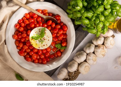 Baked Feta Pasta Ingredients For Dinner 