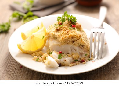 Baked Fish With Crust