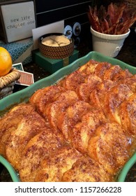 Baked French Toast Casserole With Turkey Bacon