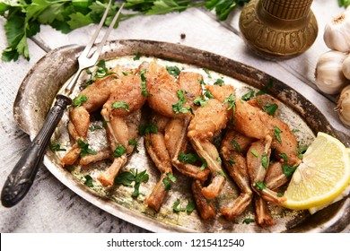 Baked Frog Legs