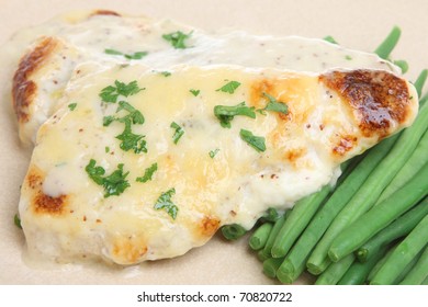 Baked Haddock Fish Fillets With Cheese Sauce