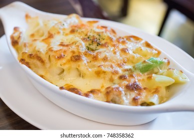 Baked Penne Pasta With Cream Sauce