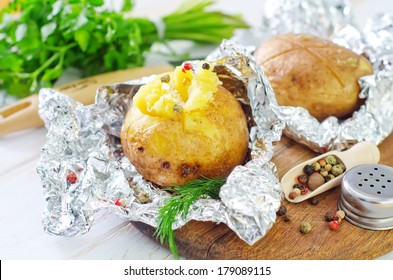 Baked Potato In The Foil