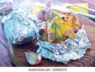 Baked Potato In The Foil