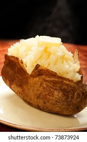 Baked Potato With Pat Of Butter