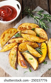 Baked Potato Wedges