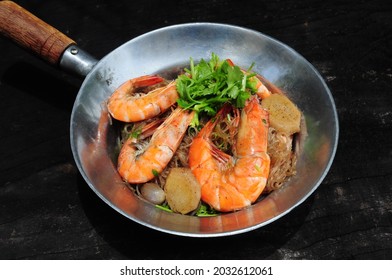 Baked Prawn With Glass Noodles