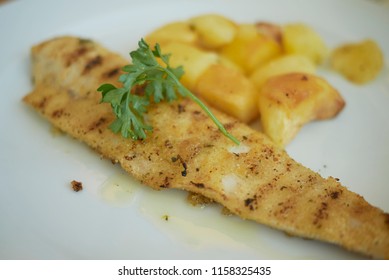 Baked Redfish With Roasted Potatoes