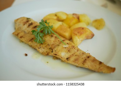 Baked Redfish With Roasted Potatoes