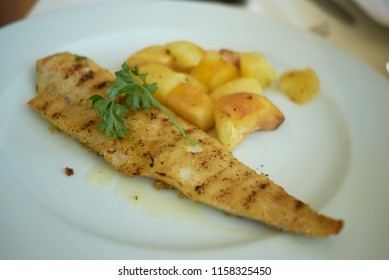 Baked Redfish With Roasted Potatoes