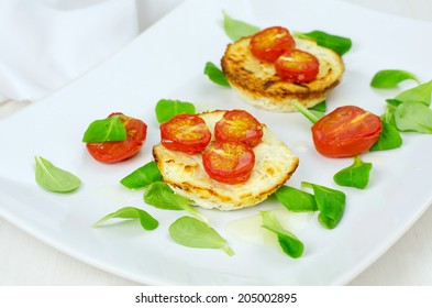 Baked Ricotta With Tomatoes