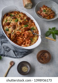 Baked Sausage Ziti Pasta Bake