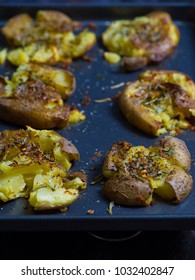 Baked Smashed Potatoes