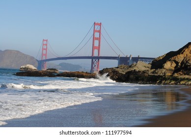 Baker Beach In San Francisco