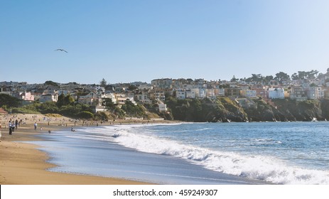 The Baker Beach Of San Francisco