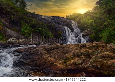 bakers fall waterfalls nuweraeliya srilanka
