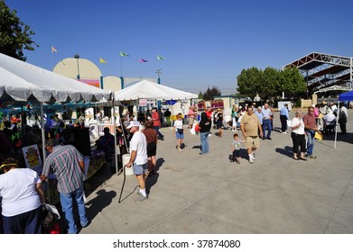 BAKERSFIELD, CA - SEPTEMBER 25: It Was Senior Day At The Kern County Fair Where Admission Was Free For The Over 55 Crowd On September 25, 2009, In Bakersfield, California .