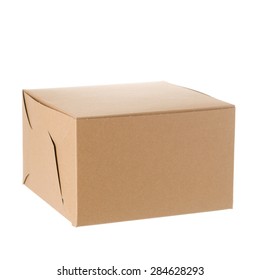 Bakery Box Isolated Over White Background