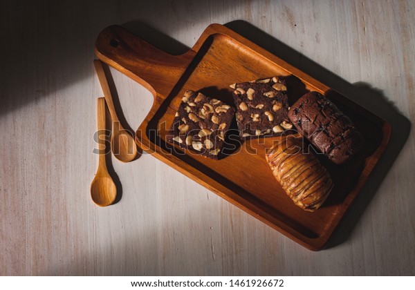 Bakery Bread Homemade Put On Wood Stock Photo Edit Now 1461926672