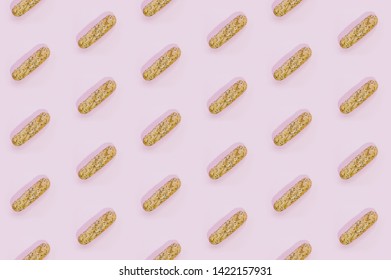Bakery pattern with loaves of bread
