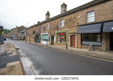 Bakewell, Derbyshire, UK 09 11 2022 Shops In A Rural Town