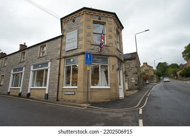 Bakewell, Derbyshire, UK 09 11 2022 Shops In A Rural Town