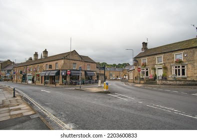 Bakewell, Derbyshire, UK 09 11 2022 Shops In A Rural Town