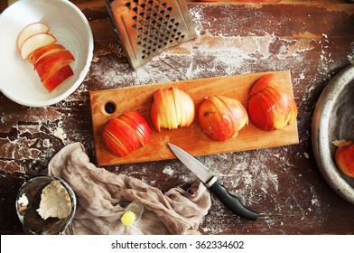 Baking Cake Ingredients - Bowl, Flour, Eggs, Egg Whites Foam, Eggbeater And Eggshells On Black Chalkboard From Above. Cooking Course Or Kitchen Mess Poster Concept.